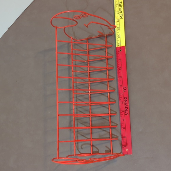 Vintage MCM Wire Elephant Children’s Red Book Magazine Vinyl Rack Storage Holder - Picture 8 of 12